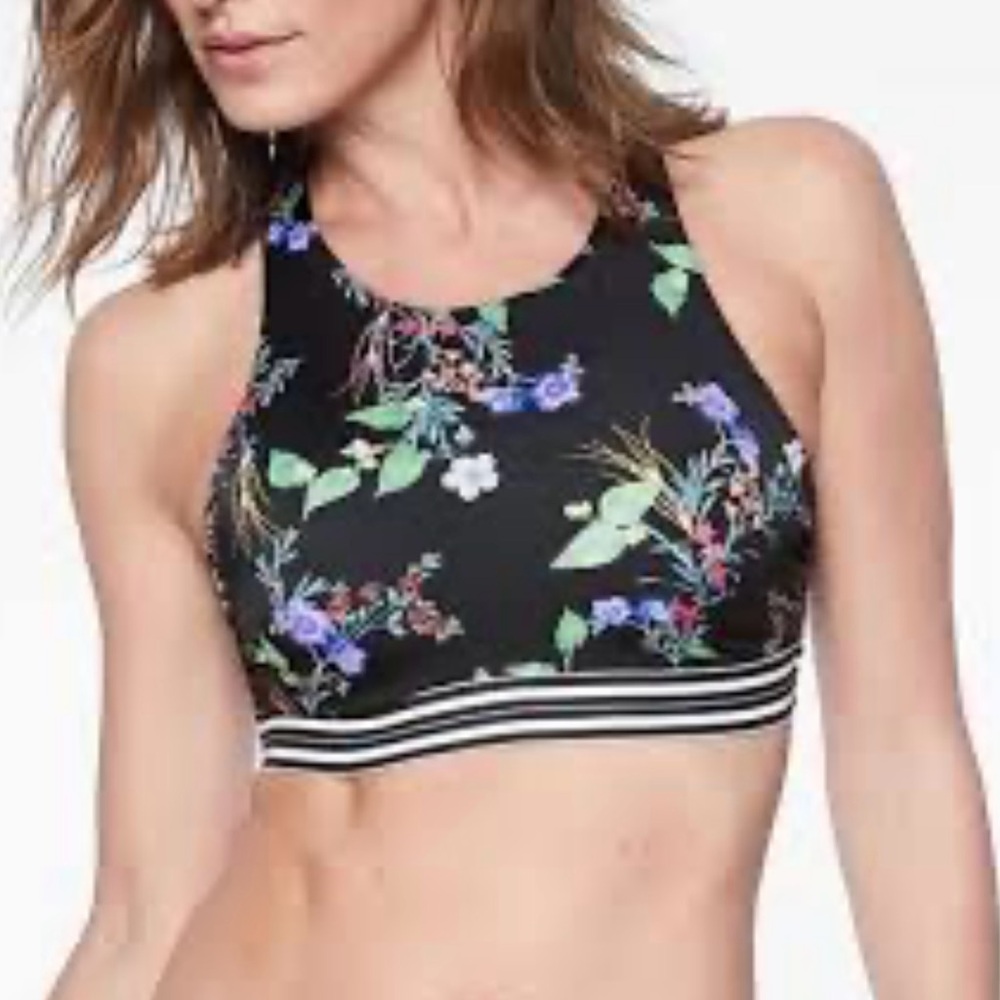 Athleta swim top/bra  size 34 B/C